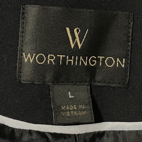 Worthington Women's Black Suit Jacket Size /L - Picture 11 of 13